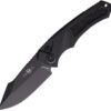 Navaja automática Heretic Knives Auto Pariah Button Lock Blk H048-4A-T