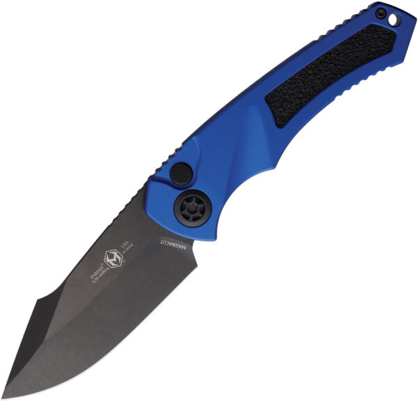 Navaja automática Heretic Knives Auto Pariah Button Lock Blue H048-6A-BLU