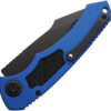 Navaja automática Heretic Knives Auto Pariah Button Lock Blue H048-6A-BLU