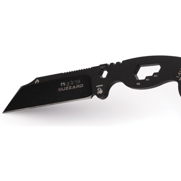 Cuchillo Hydra Knives Buzzard Neck Knife Vulture HK-01-BLACK-SBR