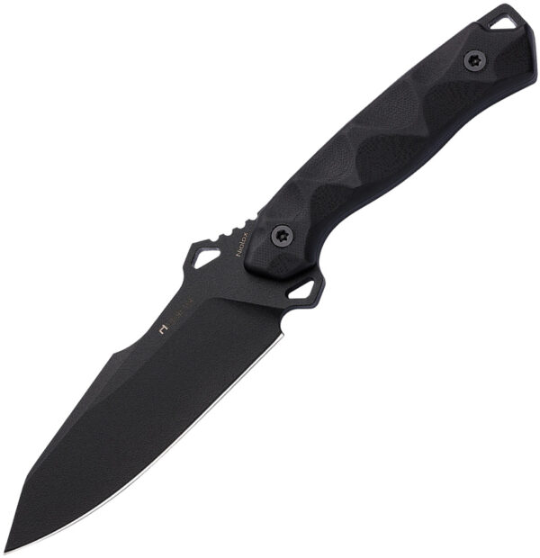 Cuchillo Hydra Knives Hecate II Fixed Blade Black HK-15-BL