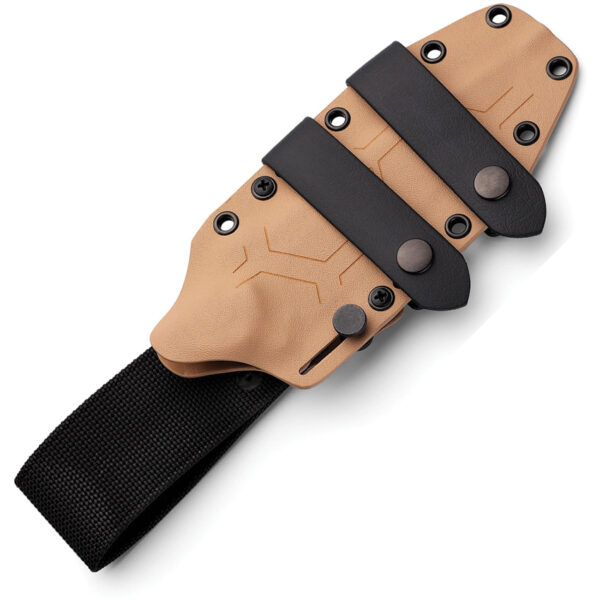 Cuchillo Hydra Knives Hecate II Fixed Blade Desert HK-15-BR