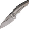 Navaja Hoback Knives Sumo Button Lock Light Gray SUMO LIGHT GRAY GRAY