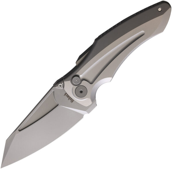 Navaja Hoback Knives Sumo Button Lock Light Gray SUMO LIGHT GRAY GRAY