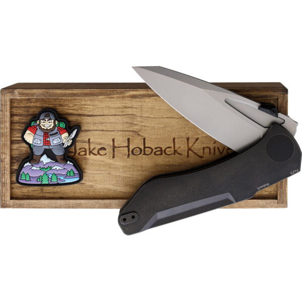 Navaja Hoback Knives Summit Framelock Black SUMMIT BLK SW