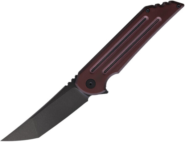 Navaja Hoback Knives Kwaiback Framelock KWAIBACK ST BURGUNDY/ DLC