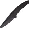 Navaja Hoback Knives OneSam Framelock Blackout 1SAM/ DLC BLADE/TI DLC HANDLE