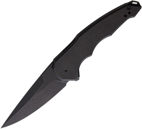 Navaja Hoback Knives OneSam Framelock Blackout 1SAM/ DLC BLADE/TI DLC HANDLE