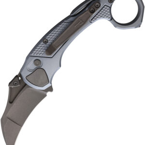 Navaja Hoback Knives Tactical Toucan Button Lock TOUCAN ALUMINUM
