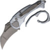 Navaja Hoback Knives Tactical Toucan Button Lock TOUCAN ALUMINUM
