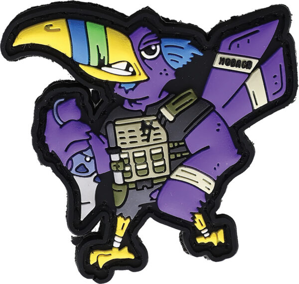 Navaja Hoback Knives Tactical Toucan Button Lock TOUCAN ALUMINUM