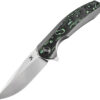 Navaja Kansept Knives Accipiter Framelock Green K1007E1
