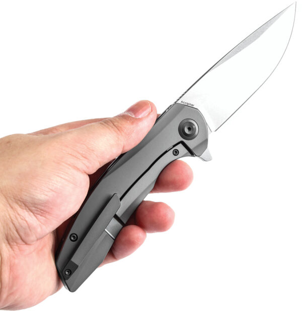 Navaja Kansept Knives Accipiter Framelock Green K1007E1