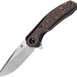 Navaja Kansept Knives Accipiter Framelock Copper K1007E2