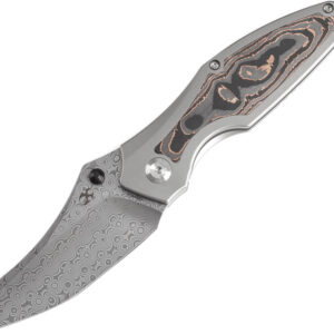 Navaja Kansept Knives Baba Yaga Framelock Copper CF K1074C2