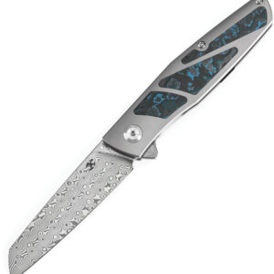 Navaja Kansept Knives Cru Plain Titanium & Artic Sto K1092A3