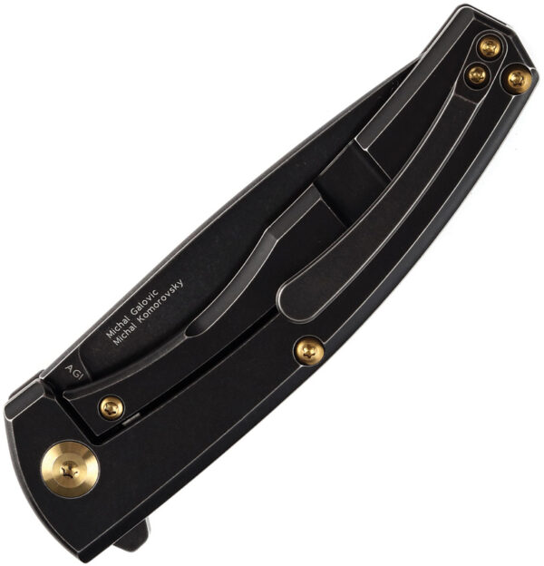 Navaja Kansept Knives AGI Framelock Copper Foil K2037A3