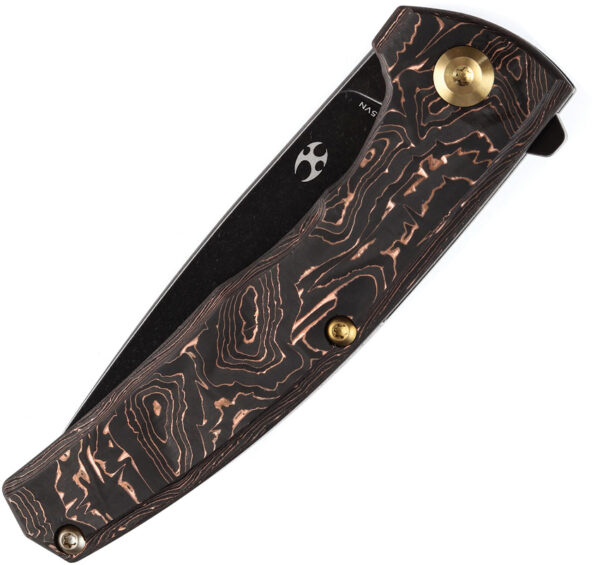 Navaja Kansept Knives AGI Framelock Copper Foil K2037A3