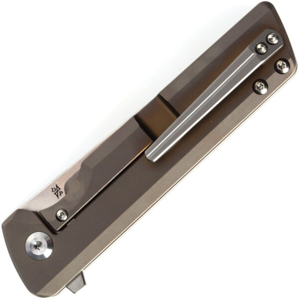 Navaja Kansept Knives Anomaly Framelock Bronze Ti K2038A1