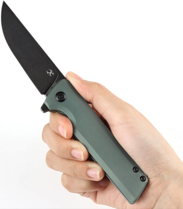 Navaja Kansept Knives Anomaly Framelock Grn Peel K2038A4