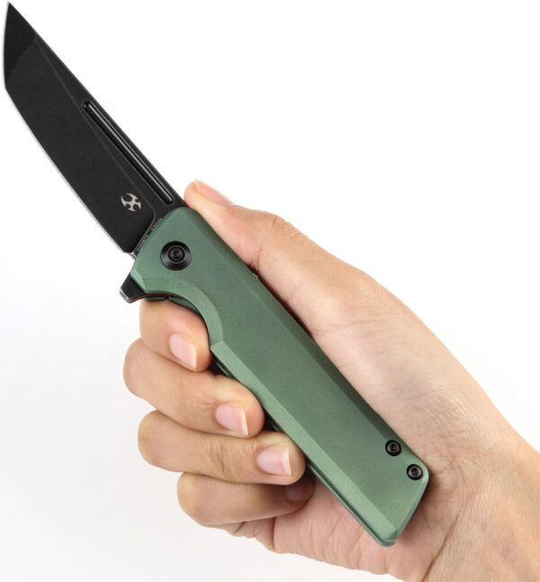 Navaja Kansept Knives Anomaly Framelock Grn Peel K2038T4