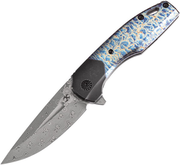 Navaja Kansept Knives Cassowary Framelock Lightning K2065B4