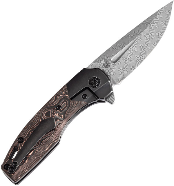 Navaja Kansept Knives Cassowary Framelock Copper K2065B5