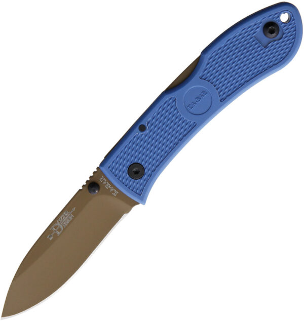 Navaja Ka-Bar Dozier Hunter Lockback Blue 4062D2
