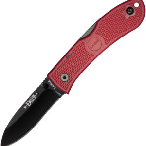Navaja Ka-Bar Folding Hunter Lockback Red 4062RD