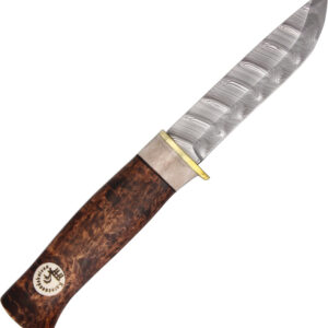 Cuchillo Karesuando Kniven Beaver Damask 3500-06