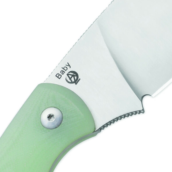 Cuchillo Kizer Cutlery Baby Fixed Blade Jade G10 1044C2