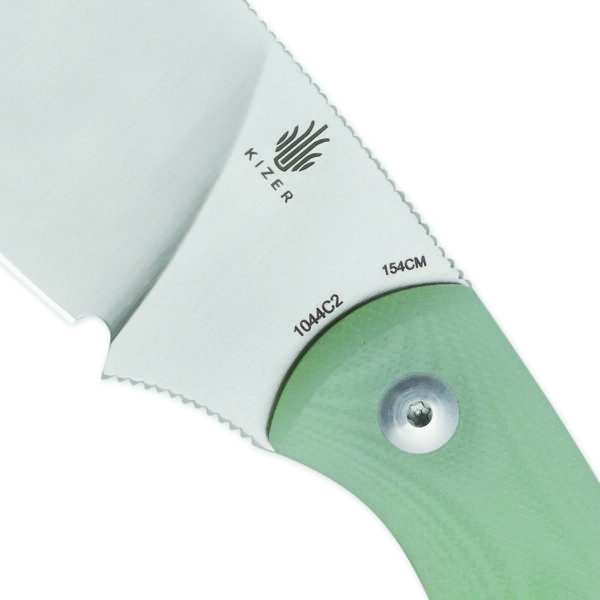 Cuchillo Kizer Cutlery Baby Fixed Blade Jade G10 1044C2