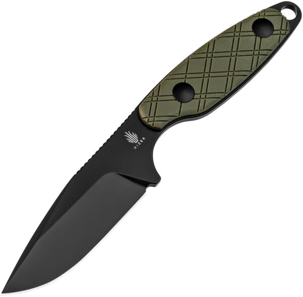 Cuchillo Kizer Cutlery Muskrat Fixed Blade Green 1064A1