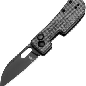 Navaja Kizer Cutlery Banish Button Lock Black V2676C1