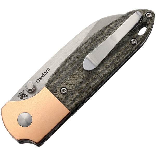 Navaja Kizer Cutlery Deviant Linerlock Green V3575A1