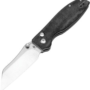 Navaja Kizer Cutlery Cryptid Button Lock Micarta  V3657C1