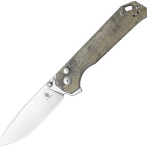 Navaja Kizer Cutlery Begleiter XL Button Lock Grn V5458C2
