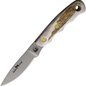 Cuchillo Knives Of Alaska Alpha Wolfe D2 Stag 00327FG