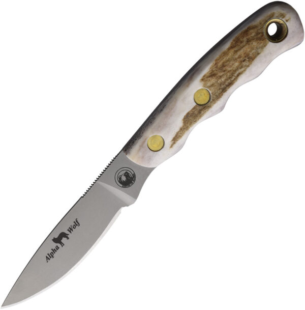 Cuchillo Knives Of Alaska Alpha Wolfe D2 Stag 00327FG
