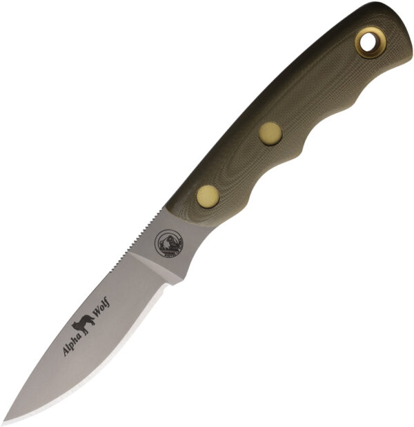 Cuchillo Knives Of Alaska Alpha Wolfe D2 OD G10 00330FG