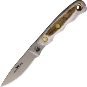 Cuchillo Knives Of Alaska Alpha Wolfe S30V Stag 00346FG