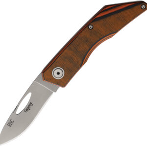 Navaja Knives Of Alaska Osprey Slip Joint Orange/Black 00415FG
