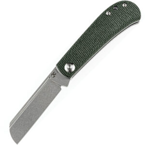 Navaja Kansept Knives Bevy Slip Joint Green Micarta  T2026F2