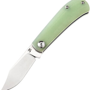 Navaja Kansept Knives Bevy Slip Joint Jade G10 KT2026S3