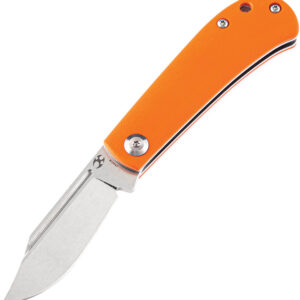 Navaja Kansept Knives Bevy Folder Orange G10 T2026S8