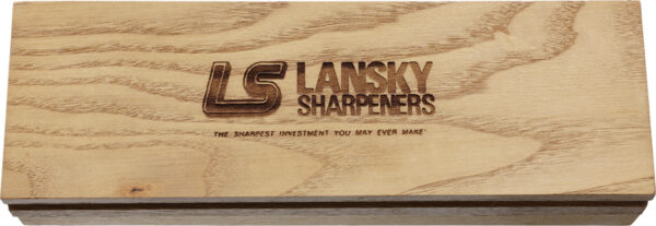 Afilador Lansky Soft Arkansas 8x2 Wood Box LBS8SW