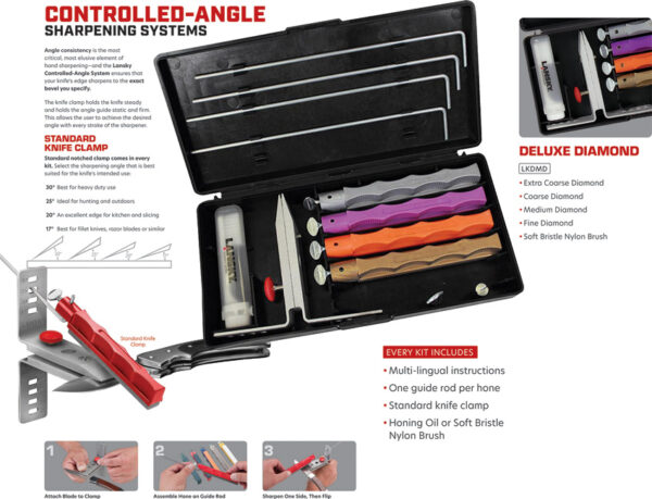 Afilador Lansky Diamond Sharpening System (LS1 LKDMD
