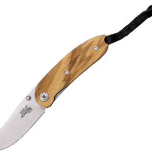 Navaja LionSTEEL Mini Olive Wood 8210 UL