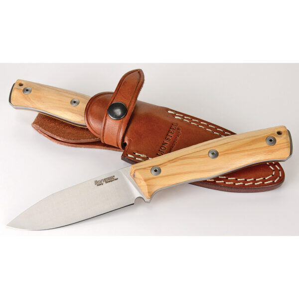 Cuchillo LionSTEEL B35 Fixed Blade Olive B35 UL