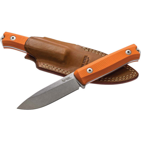Cuchillo LionSTEEL Bushcraft B40 Orange B40 GOR